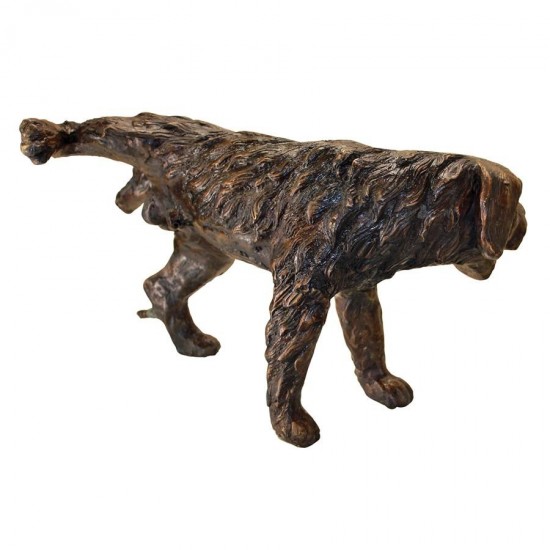 Design Toscano Naughty Puppy Piped Bronze Statue