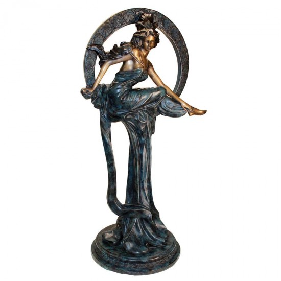 Design Toscano Maiden Of The Arts Bronze Statue