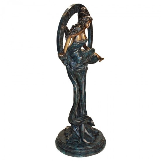 Design Toscano Maiden Of The Arts Bronze Statue