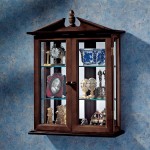 Design Toscano Mahogany Amesbury Manor Curio Cabinet