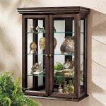 Design Toscano Walnut Country Tuscan Curio Cabinet