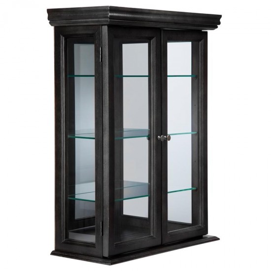 Design Toscano Black Country Tuscan Curio Cabinet