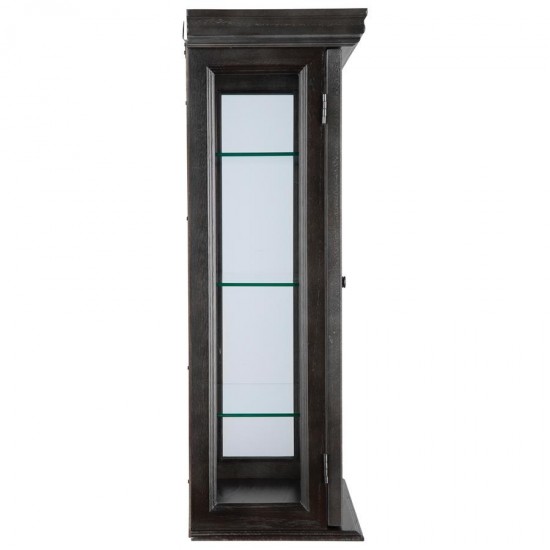 Design Toscano Black Country Tuscan Curio Cabinet