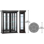Design Toscano Black Country Tuscan Curio Cabinet