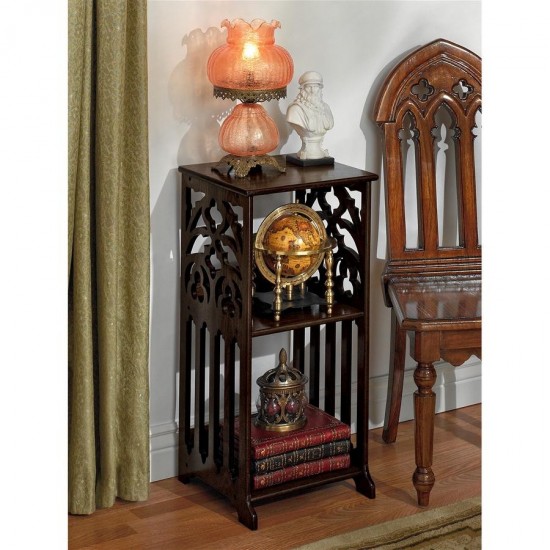 Design Toscano St Thomas Aquinas Gothic Side Table