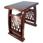 Design Toscano St Thomas Aquinas Gothic Wooden Stool