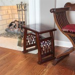 Design Toscano St Thomas Aquinas Gothic Wooden Stool