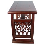 Design Toscano St Thomas Aquinas Gothic Wooden Stool