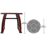 Design Toscano St Thomas Aquinas Gothic Wooden Stool