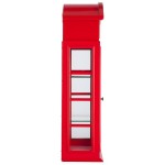 Design Toscano Telephone Booth Curio Cabinet