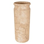 Design Toscano Ivory Marble Umbrella Stand