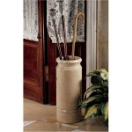 Design Toscano Ivory Marble Umbrella Stand