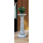 Design Toscano White Versailles Marble Column