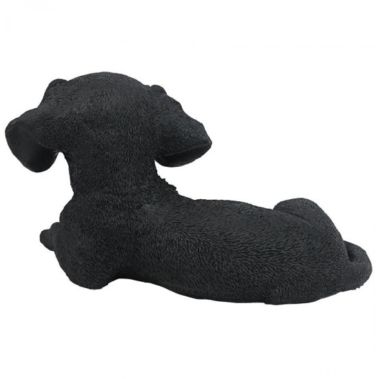 Design Toscano Black Labrador Puppy Statue