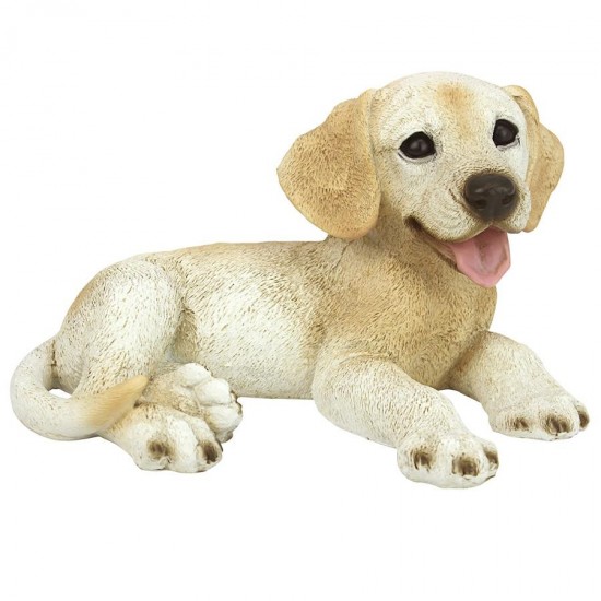 Design Toscano Yellow Labrador Puppy Statue