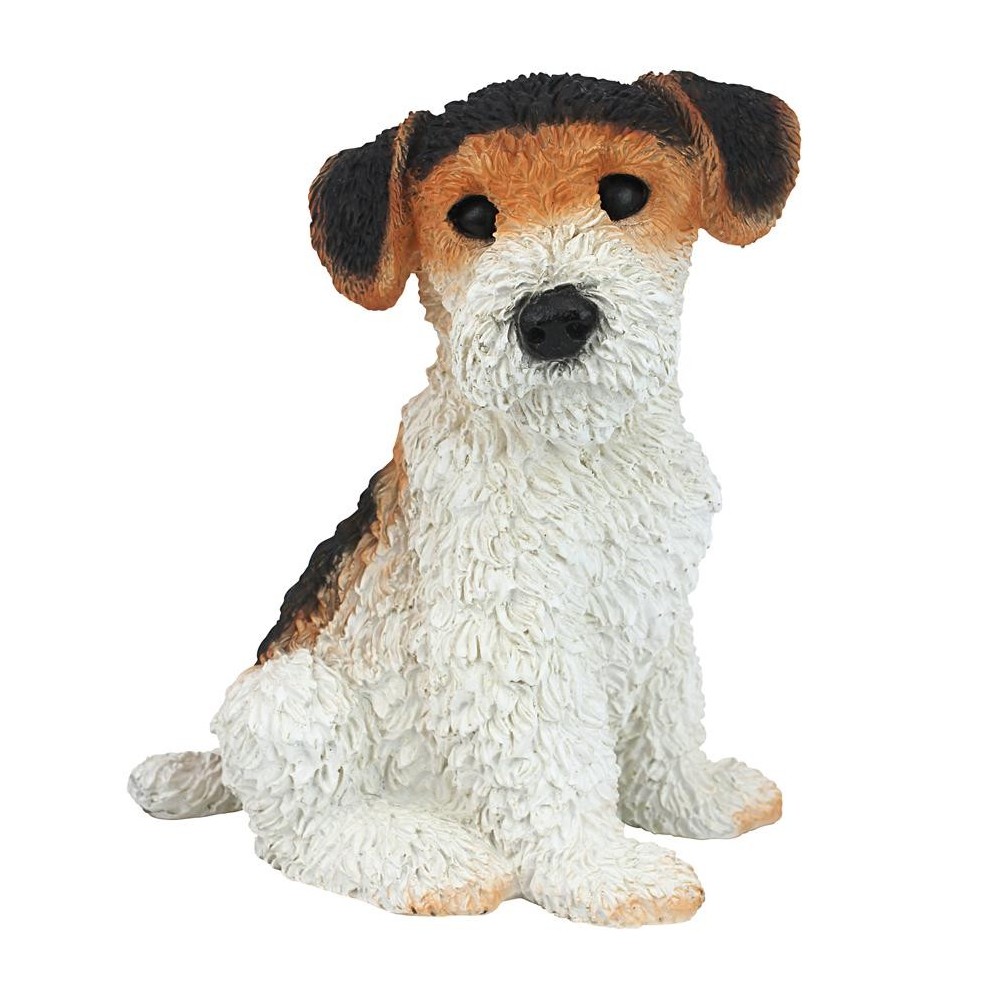 Design Toscano Fox Terrier Puppy Statue