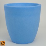 Design Toscano Blue Aria Tall Round Pot 19.5 inch