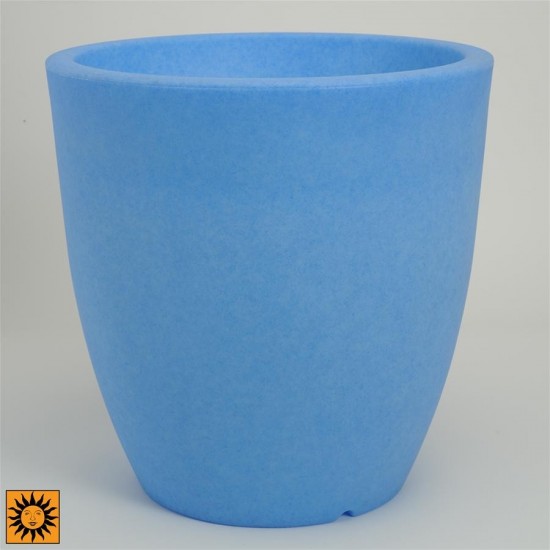 Design Toscano Blue Aria Tall Round Pot 19.5 inch