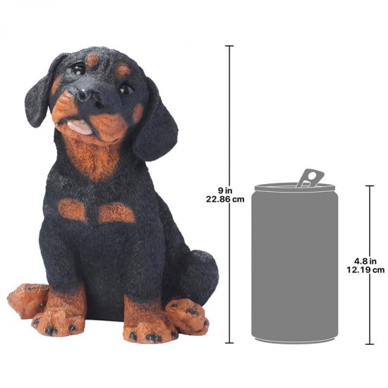 Design Toscano Rottweiler Puppy Statue