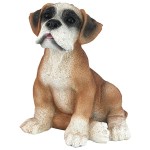 Design Toscano Boxer Puppy Statue