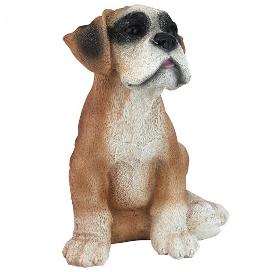 Design Toscano Boxer Puppy Statue