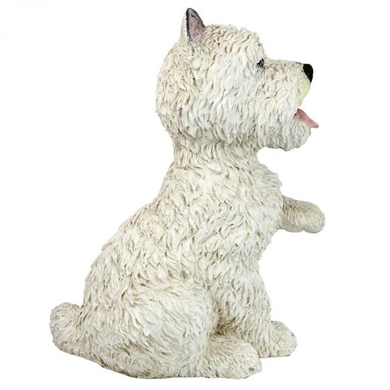 Design Toscano West Highland Terrier Puppy Statue