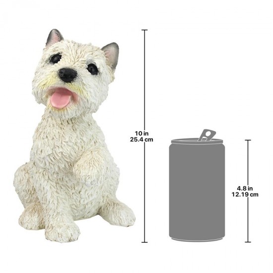 Design Toscano West Highland Terrier Puppy Statue