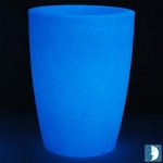 Design Toscano Blue Cielo Round Pot Height 11.5 inch
