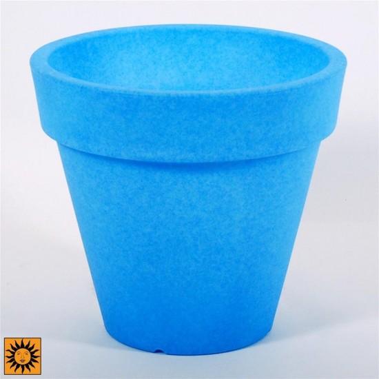 Design Toscano Blue Terme Conical Pot 11.5 inch