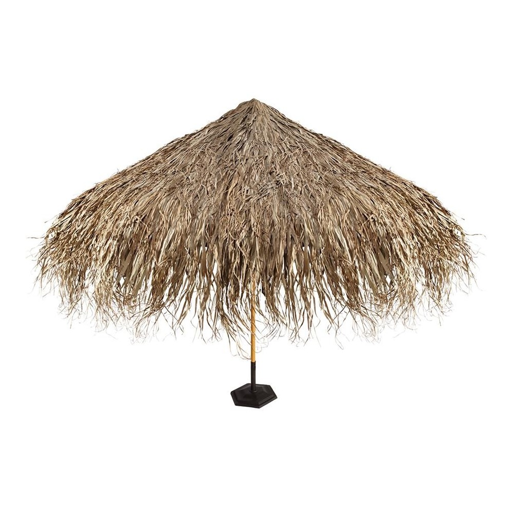 Design Toscano Tropical Thatch Umbrella Cover