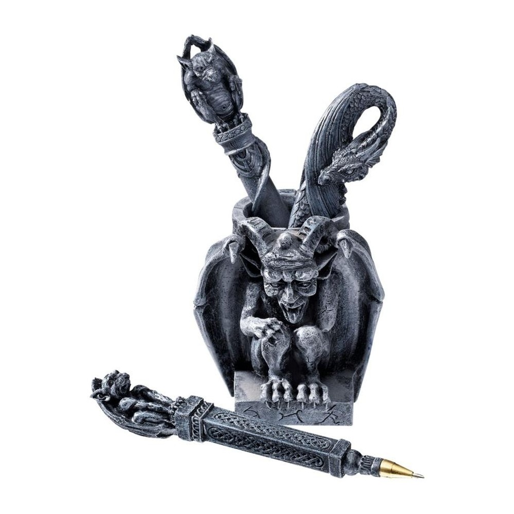 Design Toscano Poisoned Pen Gargoyle Pen Cup