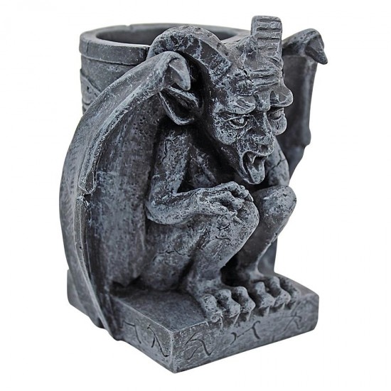 Design Toscano Poisoned Pen Gargoyle Pen Cup