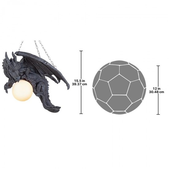 Design Toscano Nights Fury Dragon Lamp