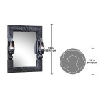 Design Toscano Twin Sentinel Dragons Mirror