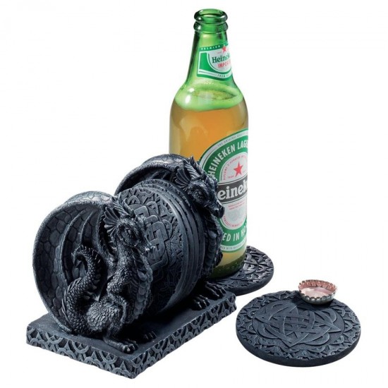 Design Toscano Blackmore Dragon Coaster Set