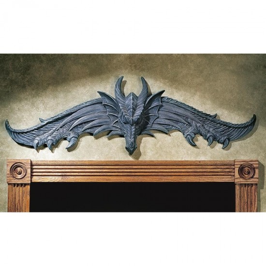 Design Toscano Hardwick Dragon Pediment