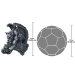 Design Toscano Whitechapel Manor Gargoyle Wall Sconce