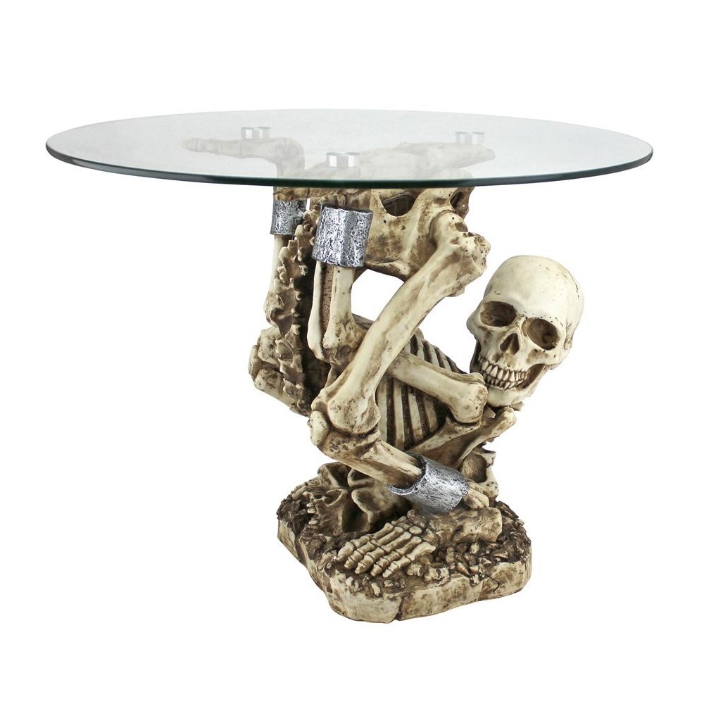 Design Toscano Contortionist Skeleton Table