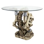 Design Toscano Contortionist Skeleton Table