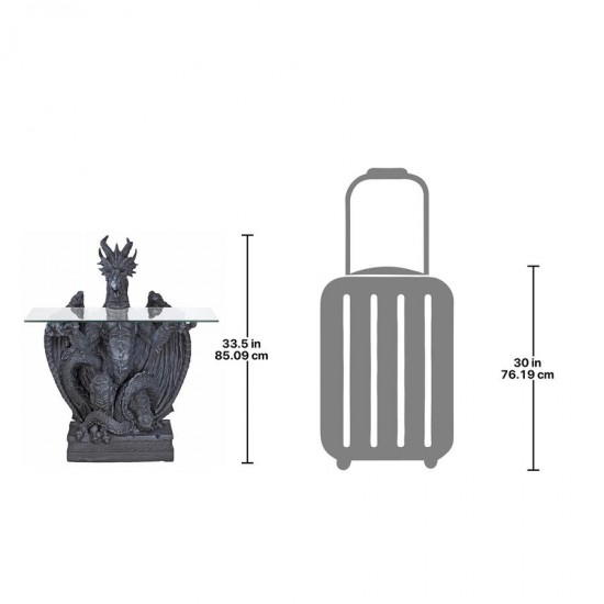 Design Toscano Subservient Dragon Table