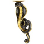 Design Toscano S/2 Renenutet Cobra Goddess Wall Sconces