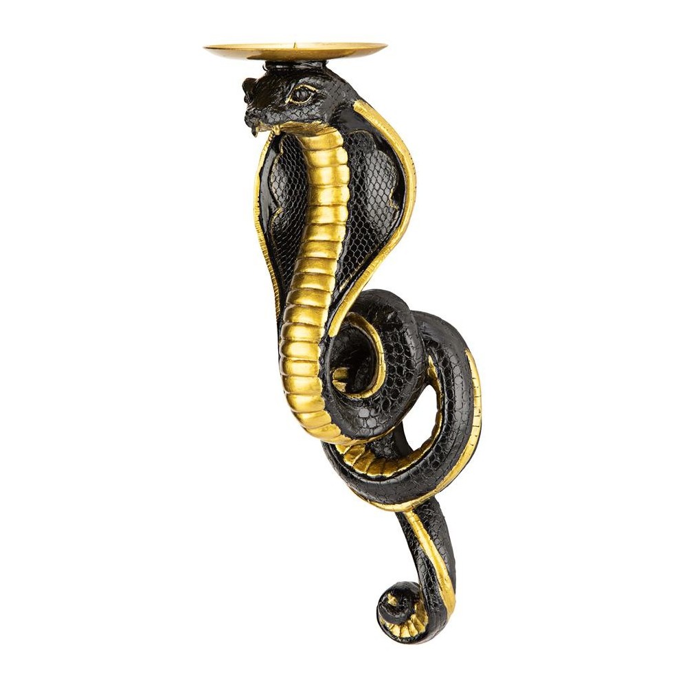 Design Toscano S/2 Renenutet Cobra Goddess Wall Sconces