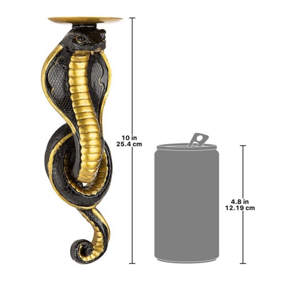 Design Toscano S/2 Renenutet Cobra Goddess Wall Sconces