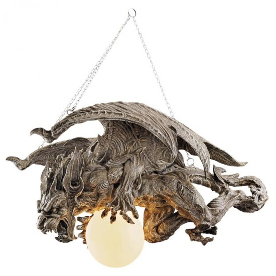 Design Toscano Nightfall Gargoyle Chandelier