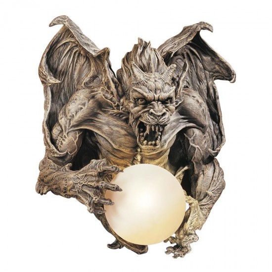 Design Toscano Merciless The Gargoyle Sconce