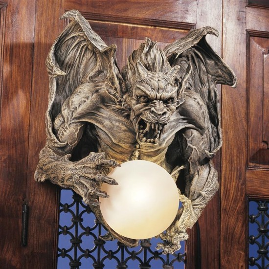 Design Toscano Merciless The Gargoyle Sconce