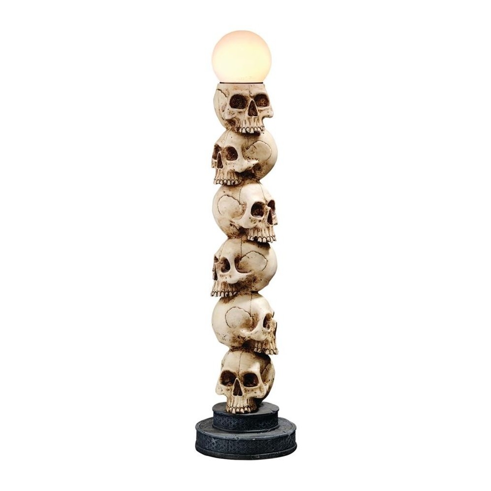 Design Toscano Skulls Spire Lamp Design Toscano Skulls Spire Lamp
