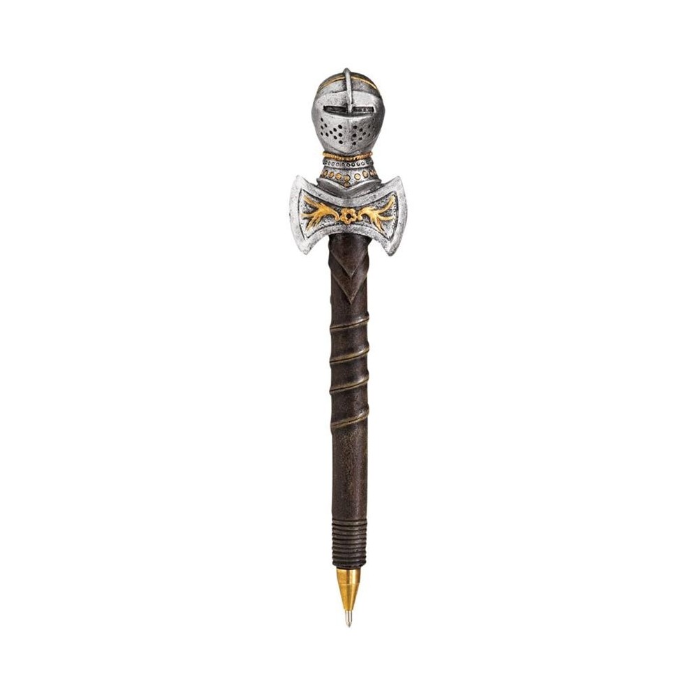 Design Toscano Double Ended Axe Knight Pen Design Toscano Double Ended Axe Knight Pen