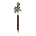 Design Toscano Single Axe Knight Pen