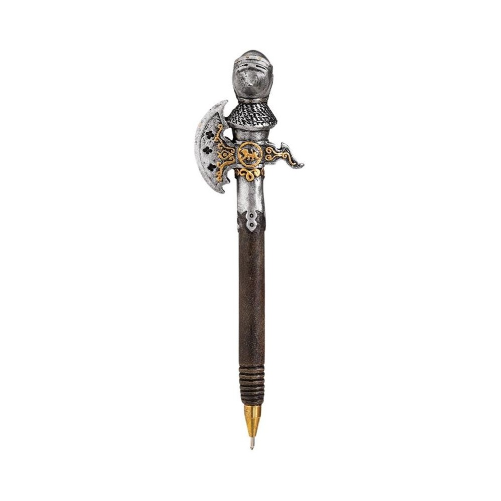 Design Toscano Single Axe Knight Pen